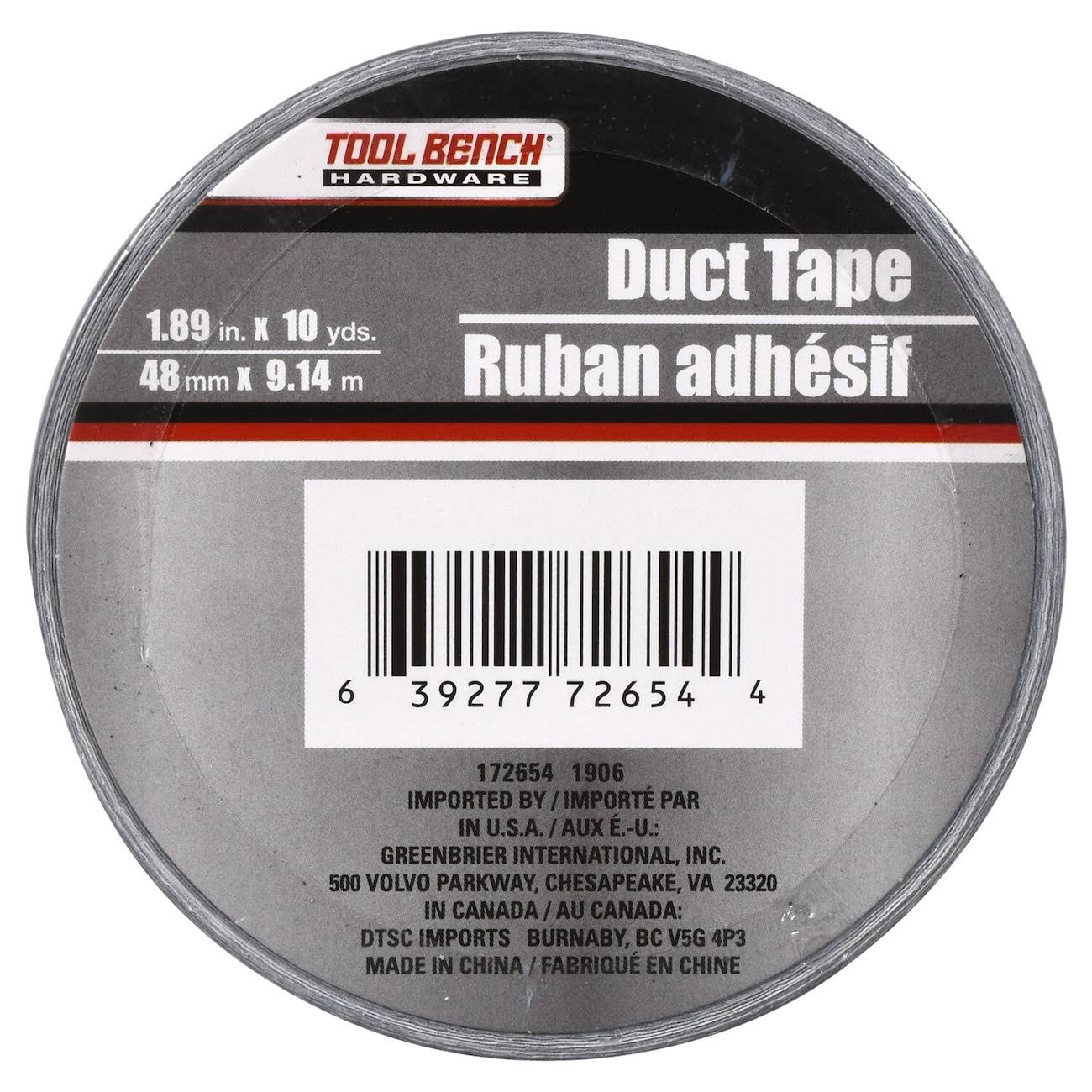 Tape It Silver Color Duct Tape - 1.89" x 10 Yards