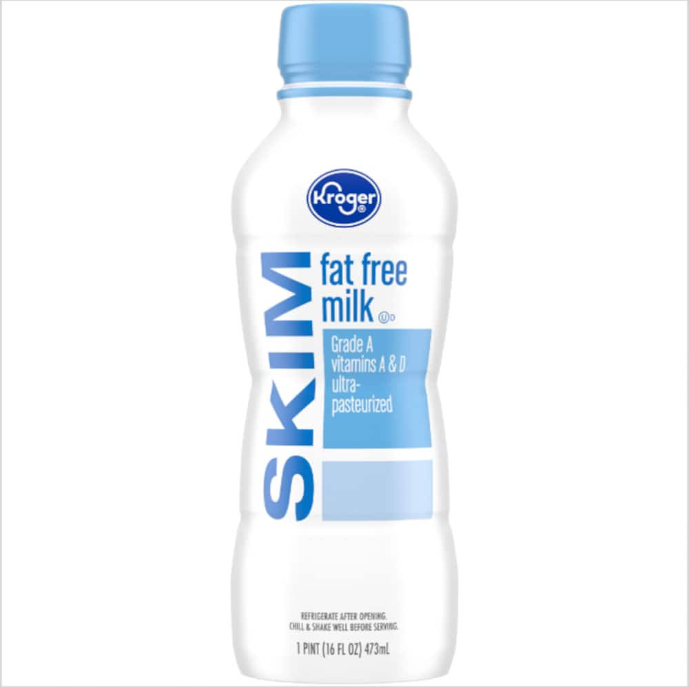 Kroger Skim Grade A Fat Free Milk - 1 PT