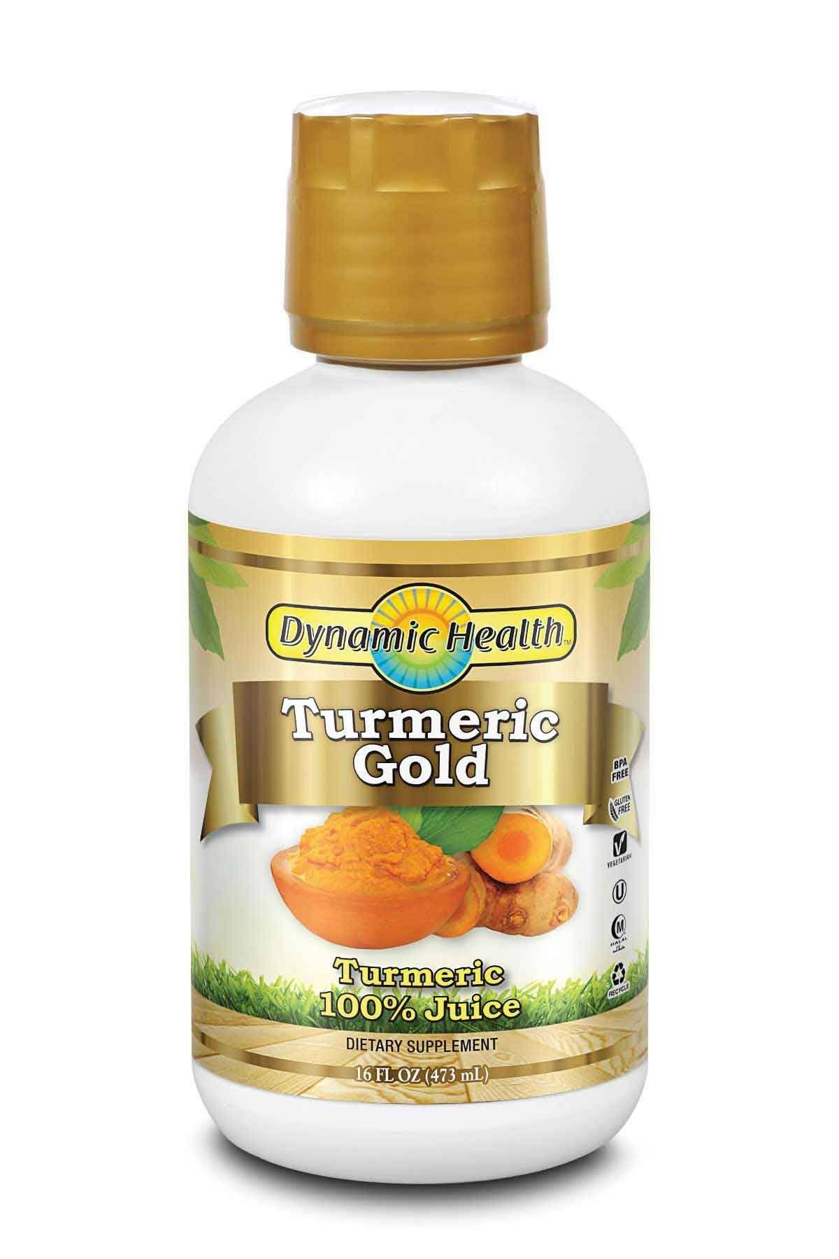 Dynamic Health Turmeric Gold Juice Supplement - 16oz