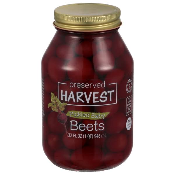 Preserved Harvest Baby Beets, Pickled - 32 fl oz