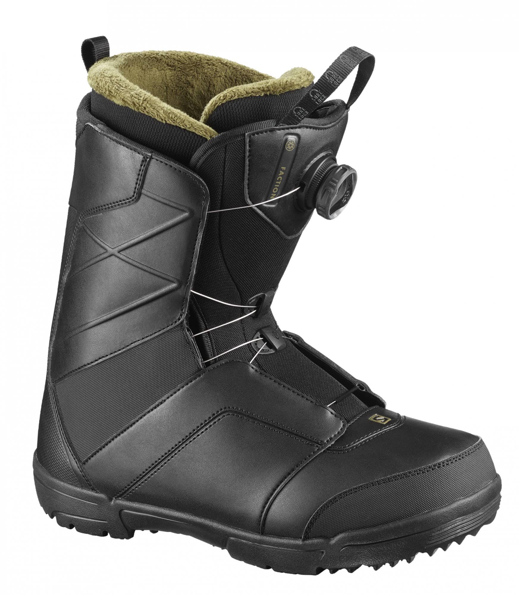 Faction BOA Snowboard Boots - Black