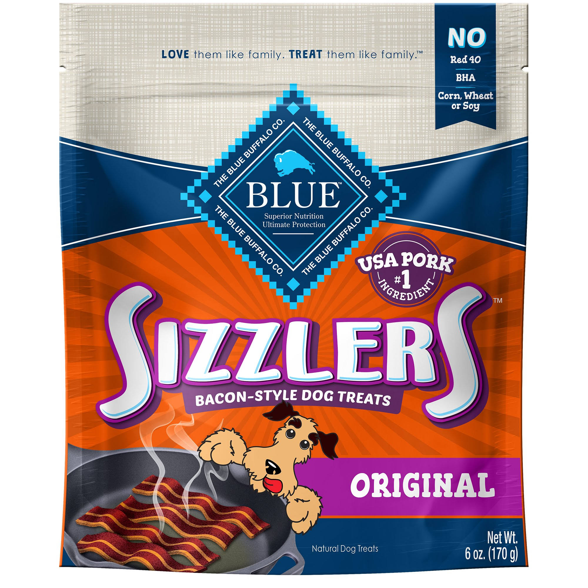 Blue Buffalo Kitchen Cravings Homestyle Dog Treats - Savory Sizzlers