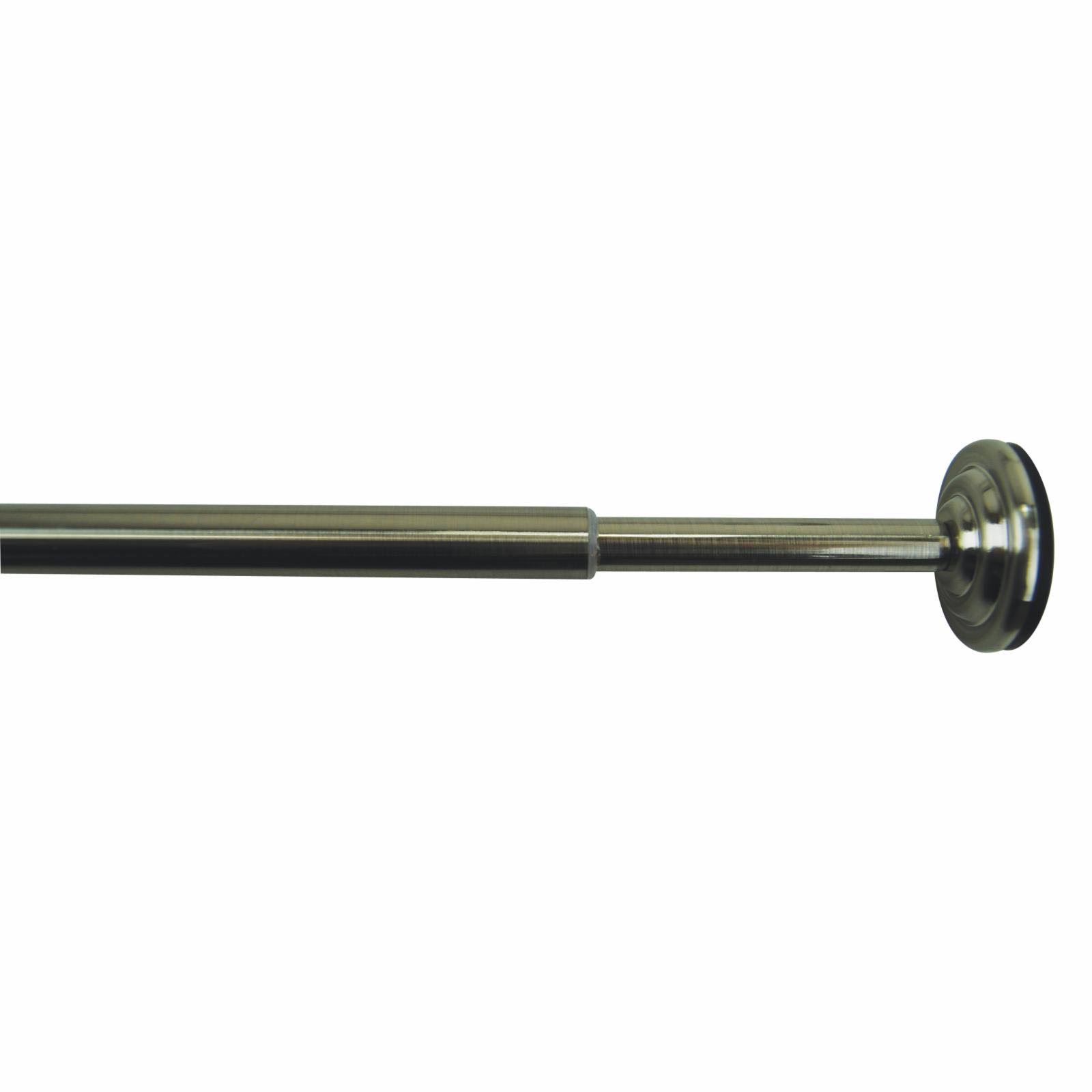 Versailles Home Fashions MTR3654-903 0.5 In. Tension Rod 36-54 In. - Brushed Nickel