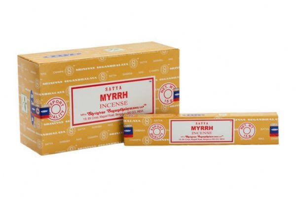 Satya Incense Sticks : Myrrh 15g