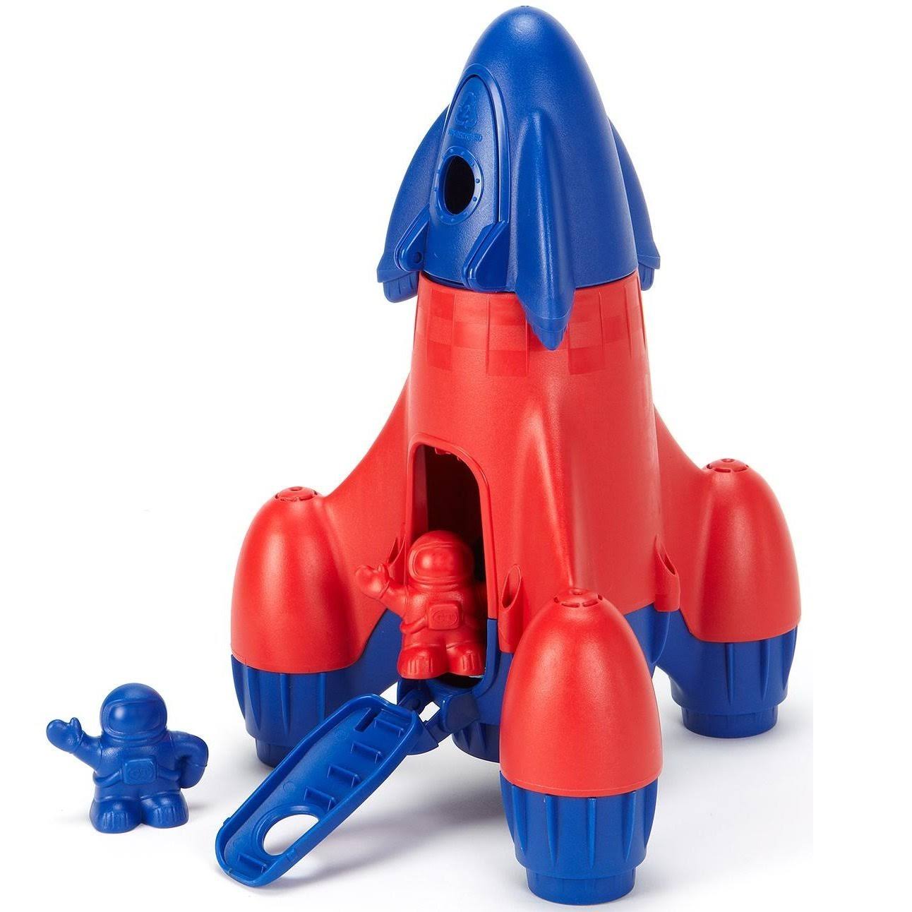 Green Toys Rocket Toy - Blue and Red