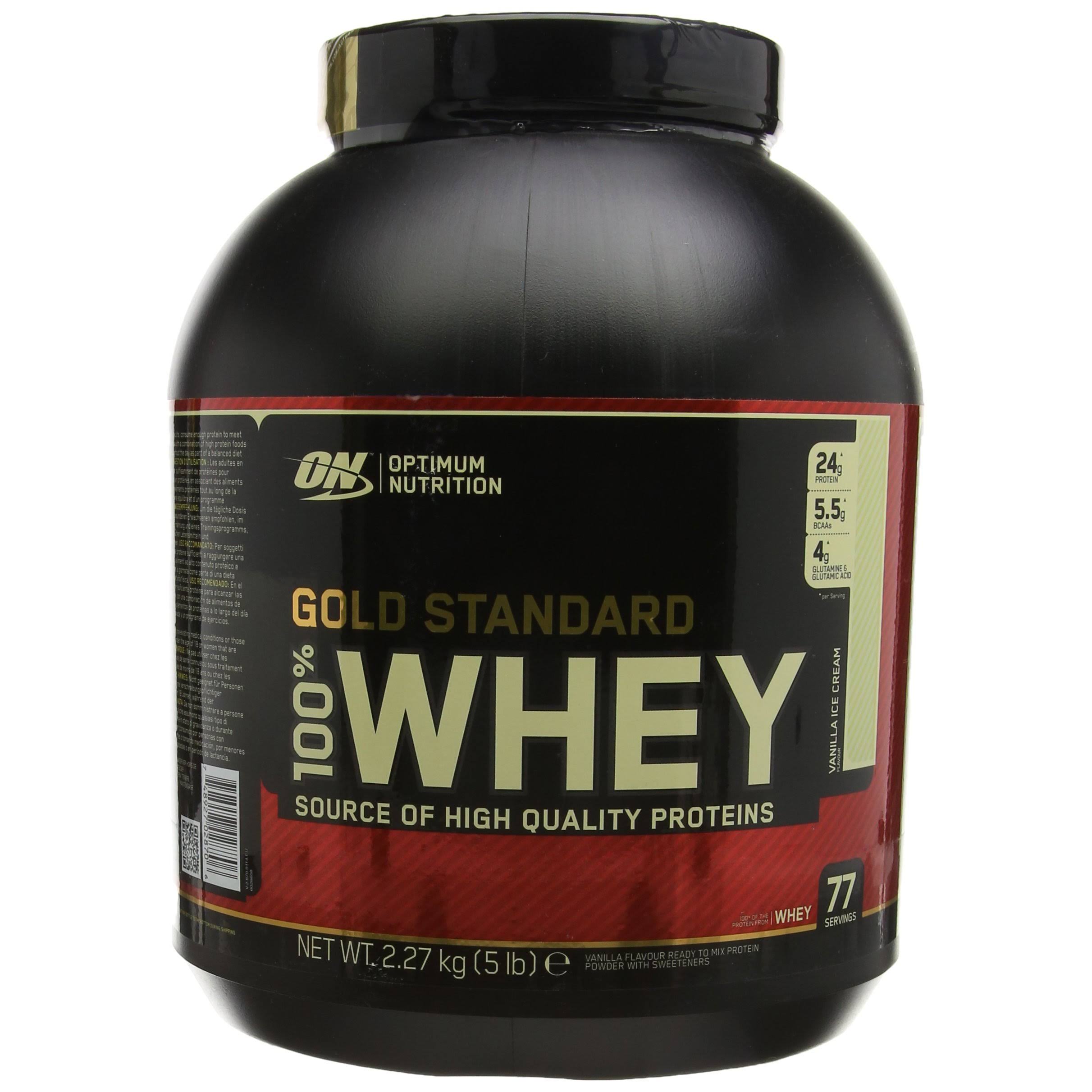 Optimum Nutrition 100% Whey Gold Standard Whey Protein Isolates