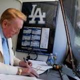 Dodgers beat Giants on night Vin Scully, the face of the rivarly, dies