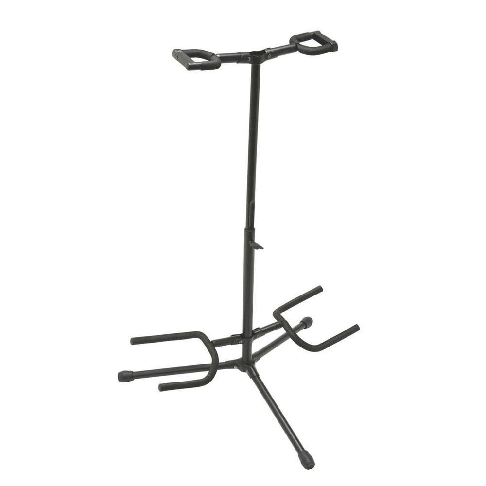 Deluxe Folding Double Guitar Stand - 28" x 7" x 2"