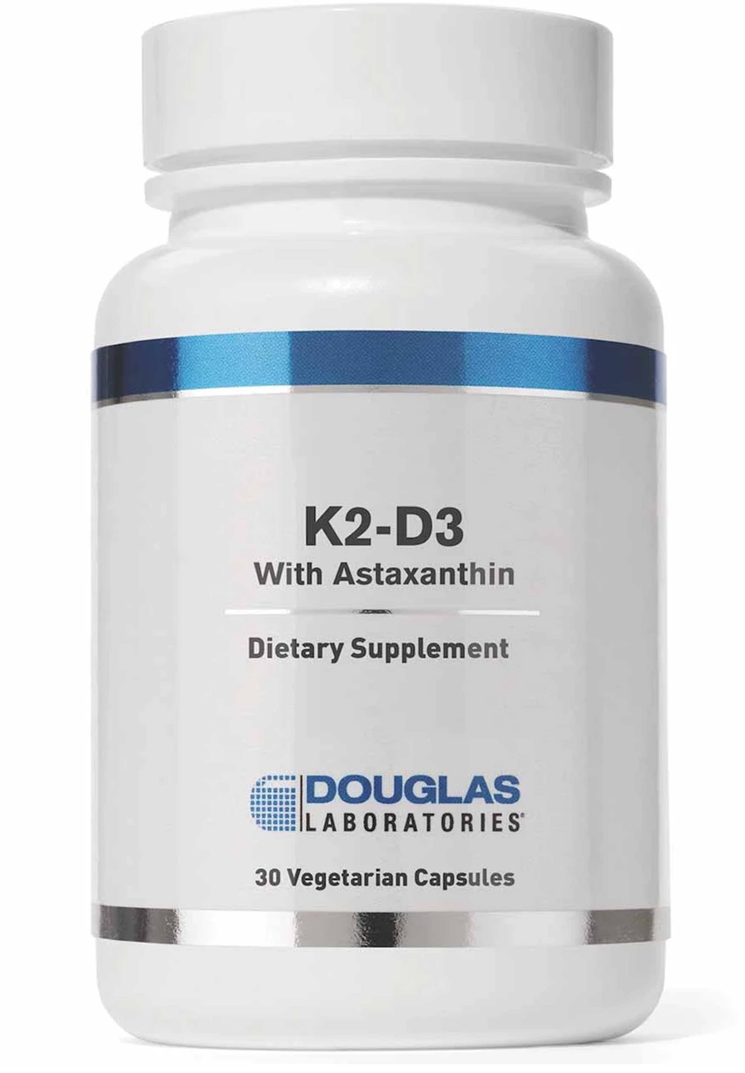 Douglas Laboratories® K2-D3 With Astaxanthin Dietary Supplement - 30 Capsules