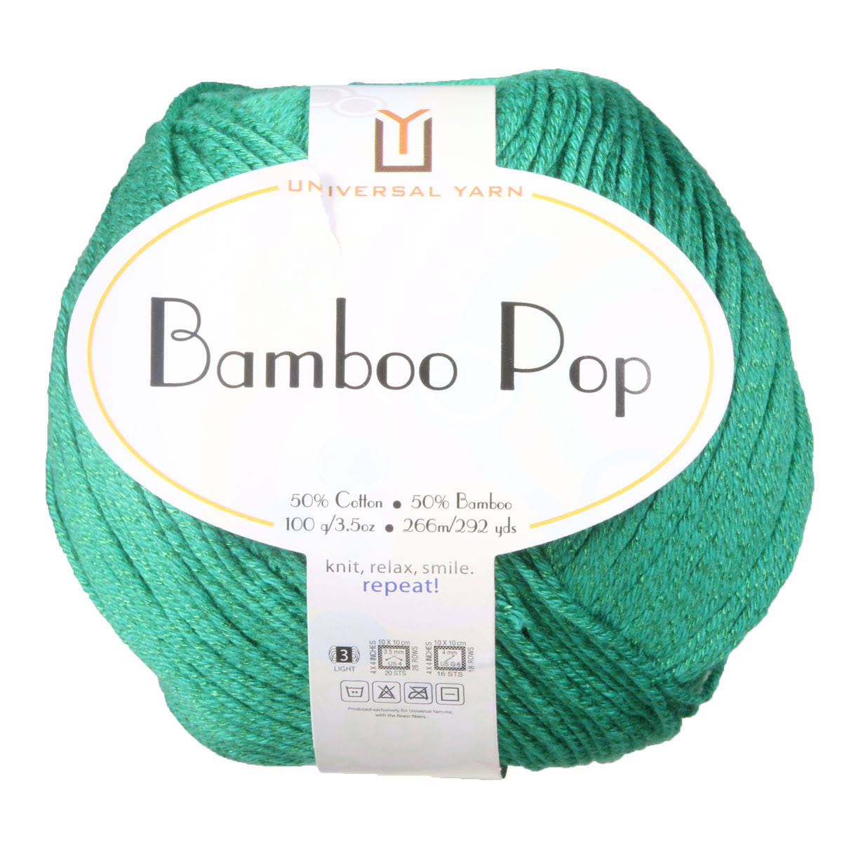 Universal Yarn Bamboo Pop, 117 Emerald