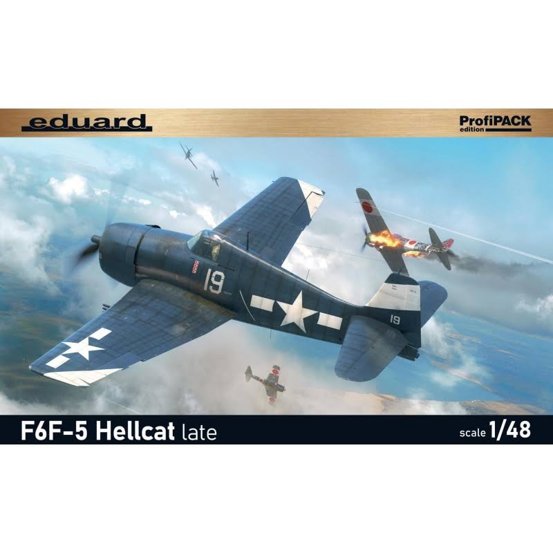 Eduard 1/48 F6F-5 Hellcat Late ProfiPACK Edition - 8229