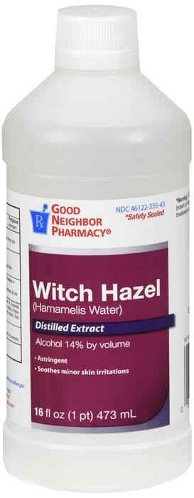 GNP Witch Hazel Liquid USP 12x16oz