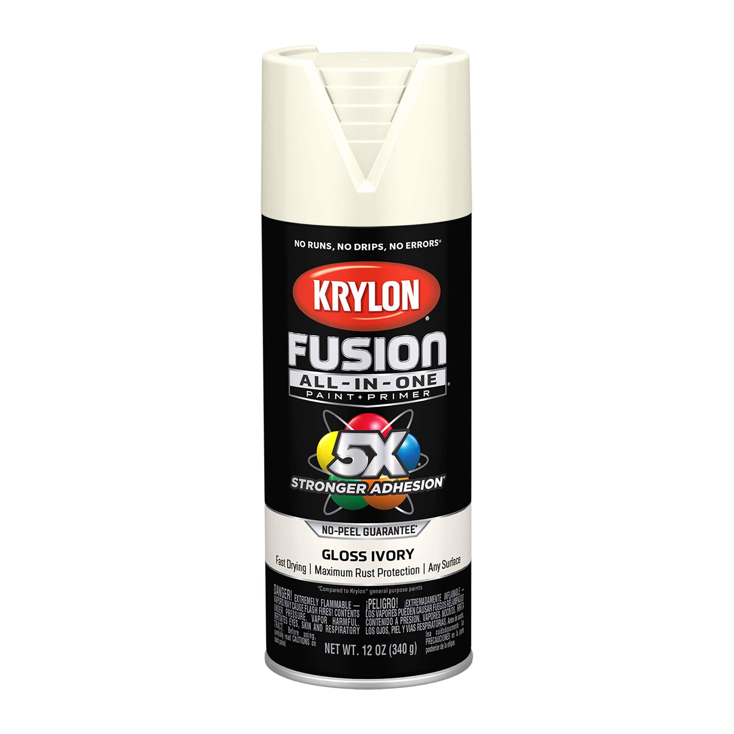 Krylon Fusion All in One Spray Paint & Primer - 12oz