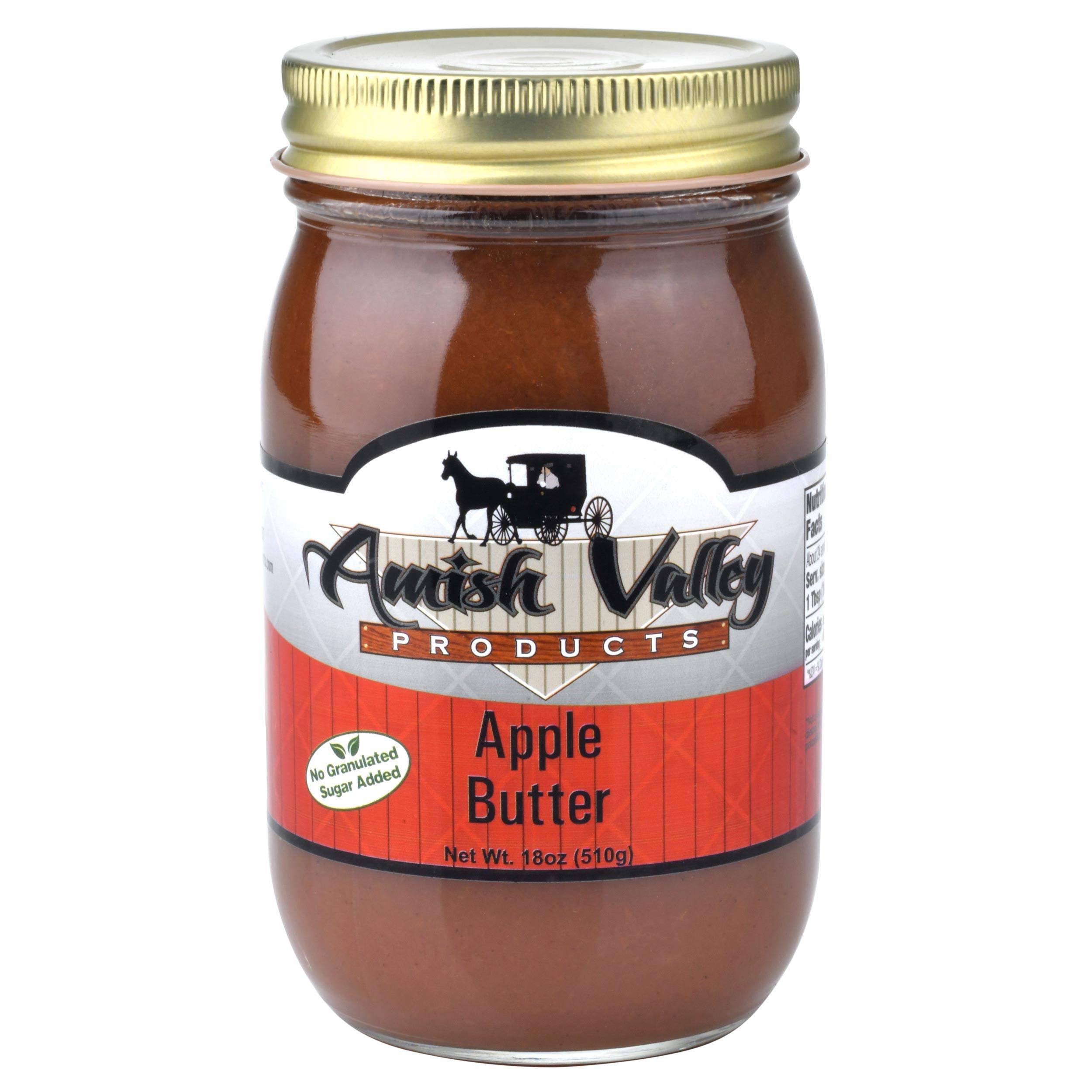 Amish Valley Products Sugar Free Apple Butter Pint Jar