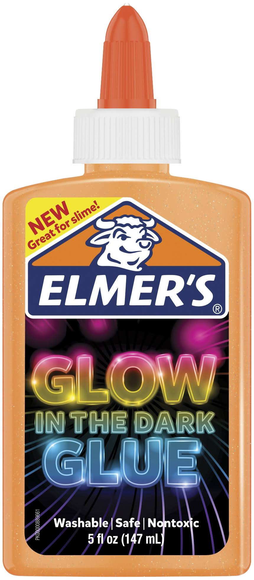 Elmer's Glow In The Dark Liquid Blue 5oz-Orange