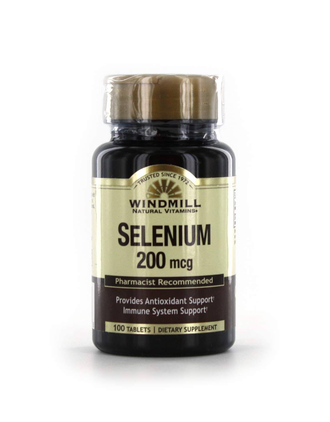 Selenium 100 Count 200 MCG by Windmill Health
