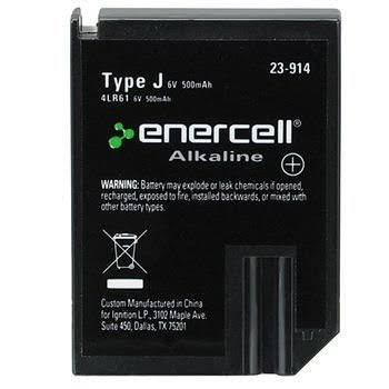 Enercell Type J Alkaline Camera Battery - 6V