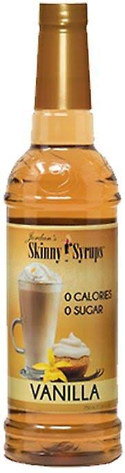 Jordan's Skinny Gourmet Sugar Free Syrups - Vanilla, 750ml