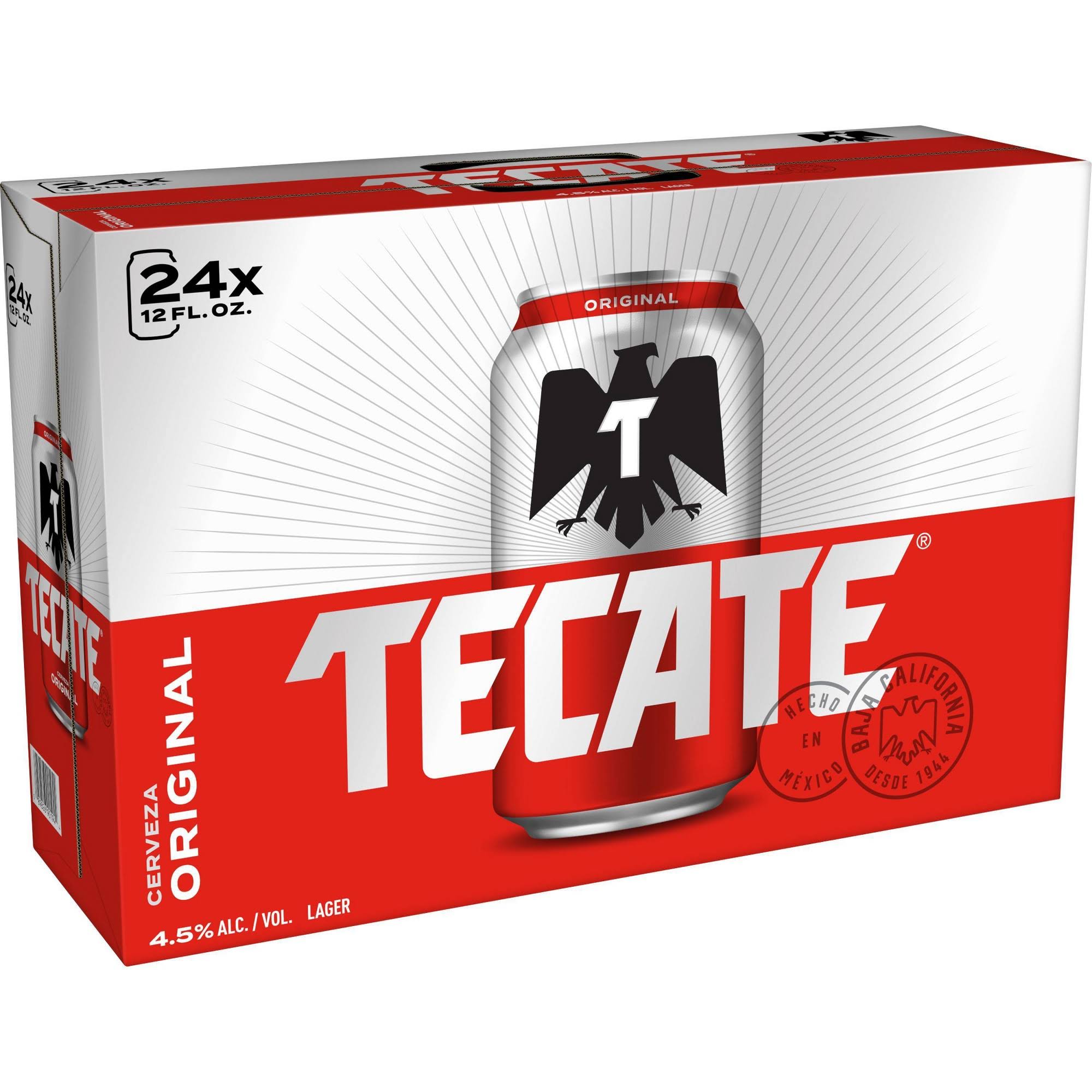 Tecate Mexican Beer - 24ct