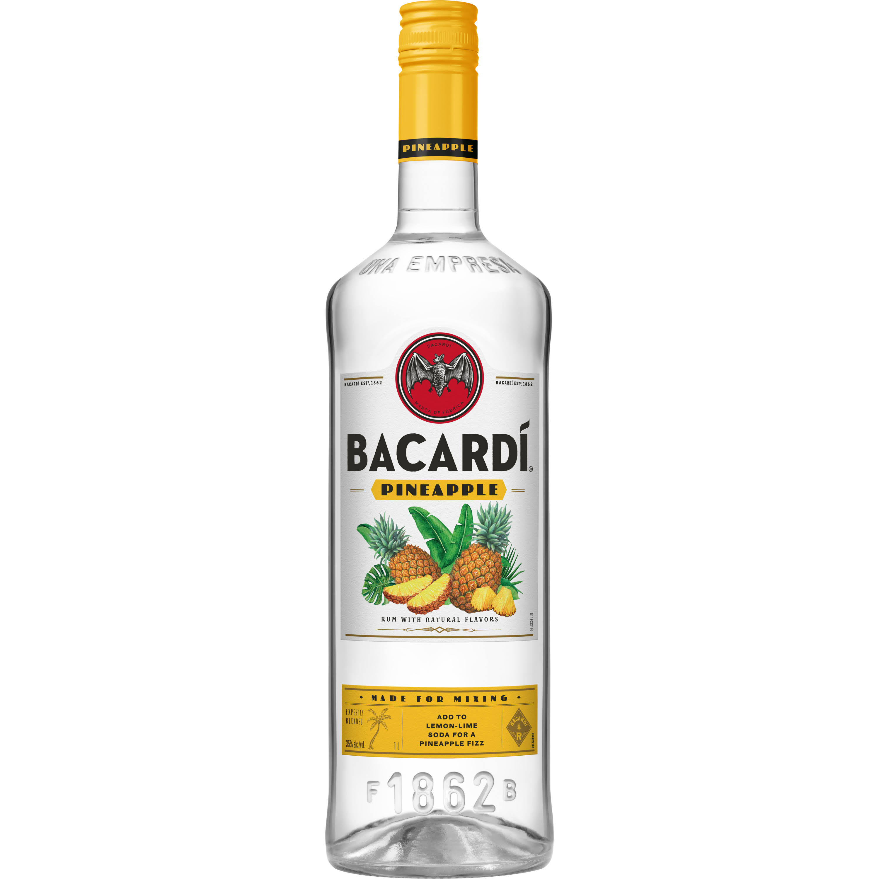 Bacardi Pineapple Fusion - 1 Liter
