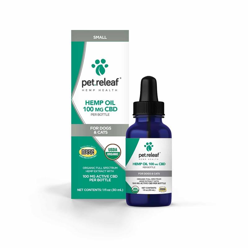 Pet Releaf Oil 100 Dog & Cat Supplement