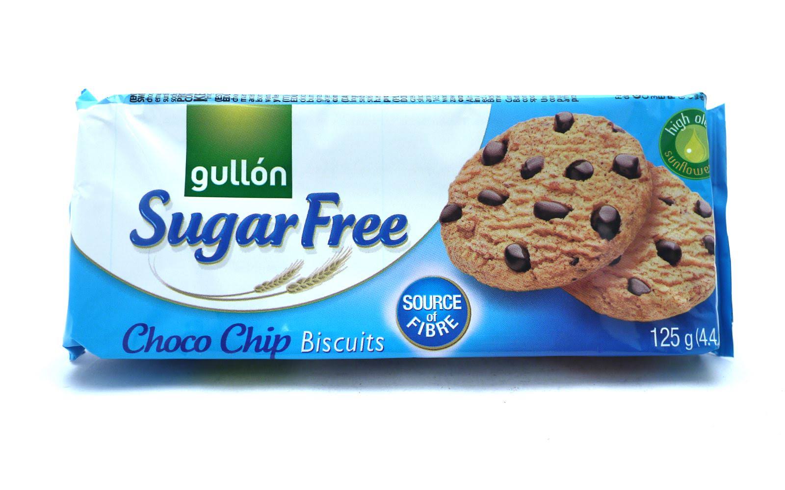 Gullon Sugar Free Bisquits - Choco Chip, 125g