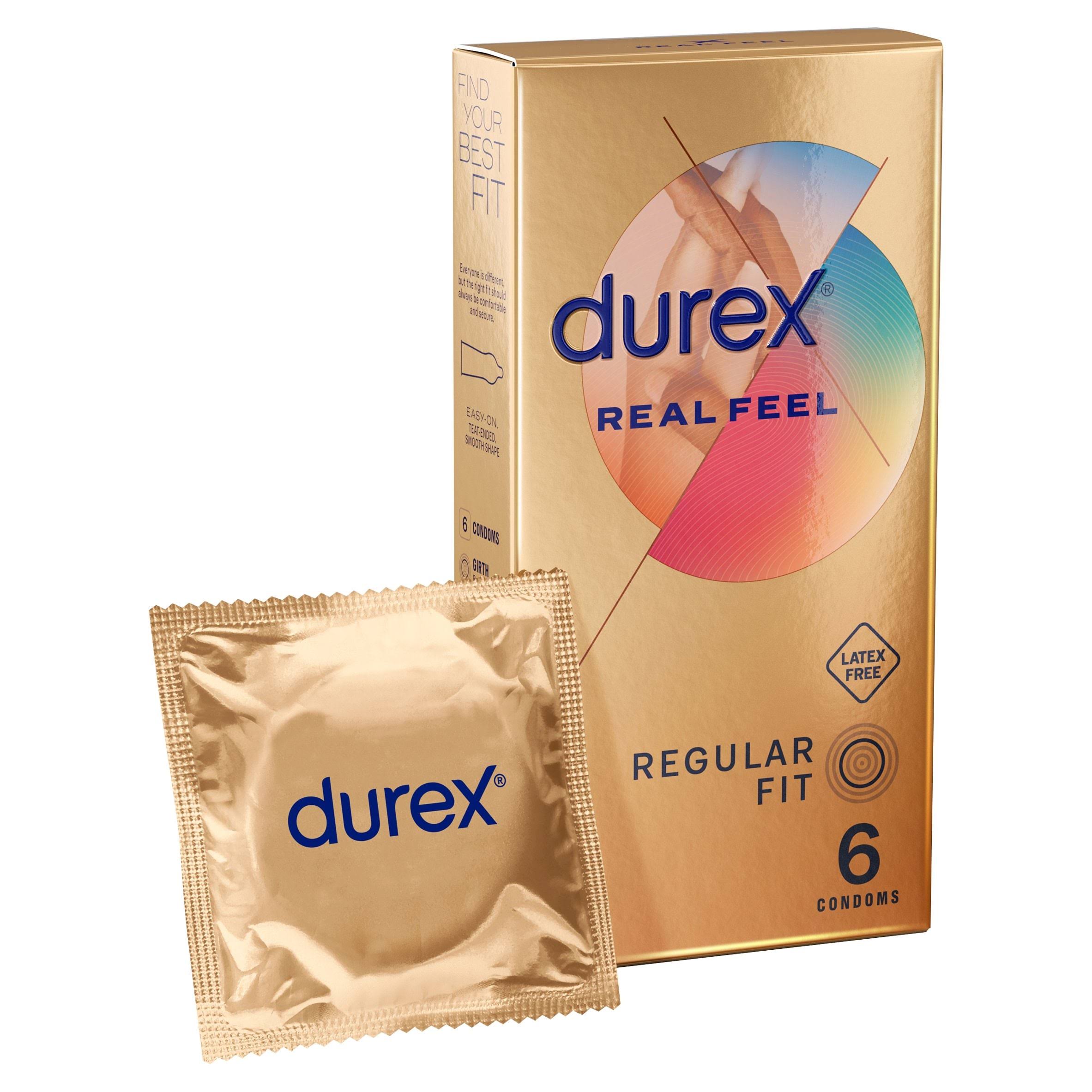 Durex Real Feel Condoms 6's