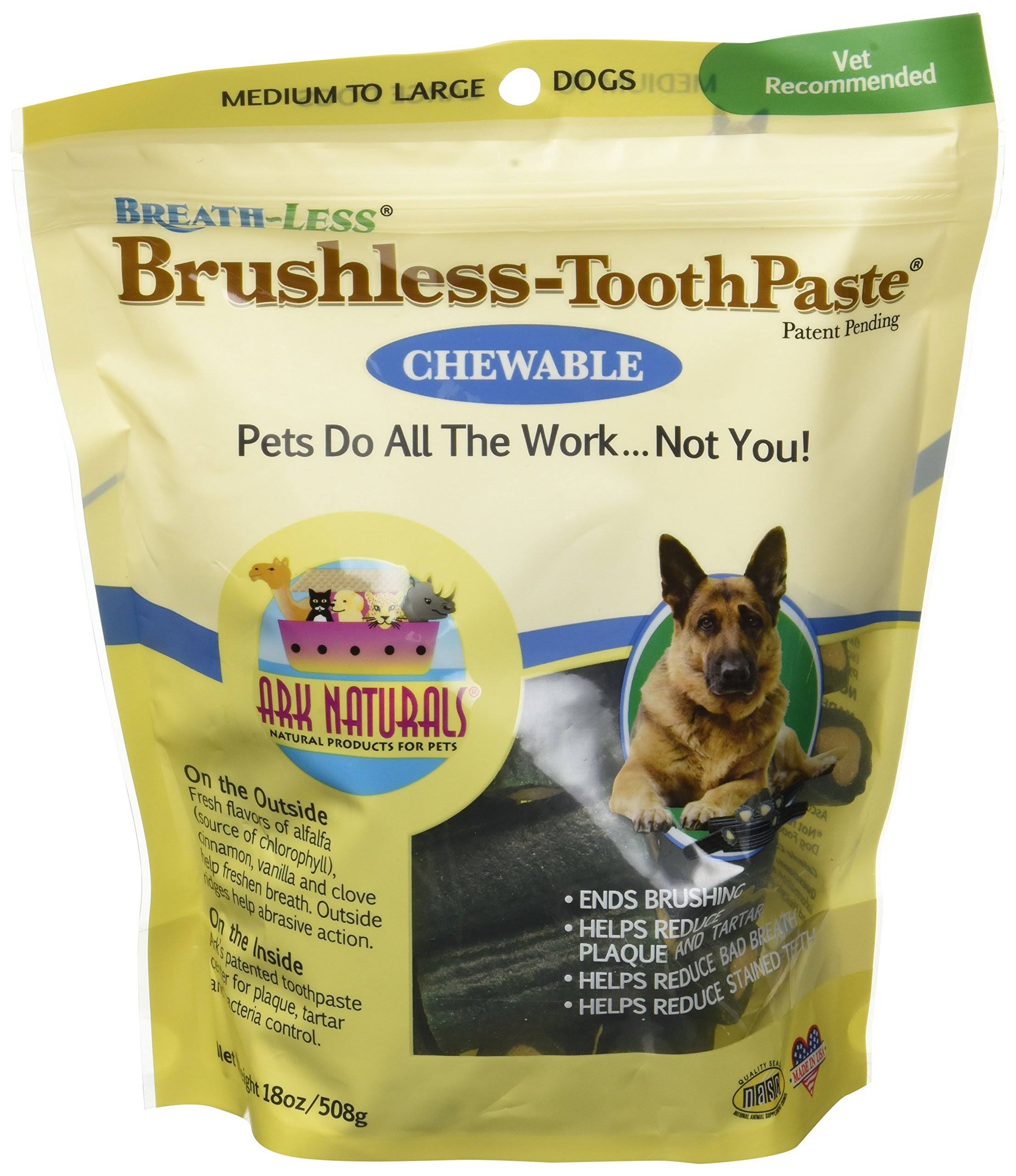 Ark Naturals Breath-Less Brushless-Toothpaste Medium (18 oz.)