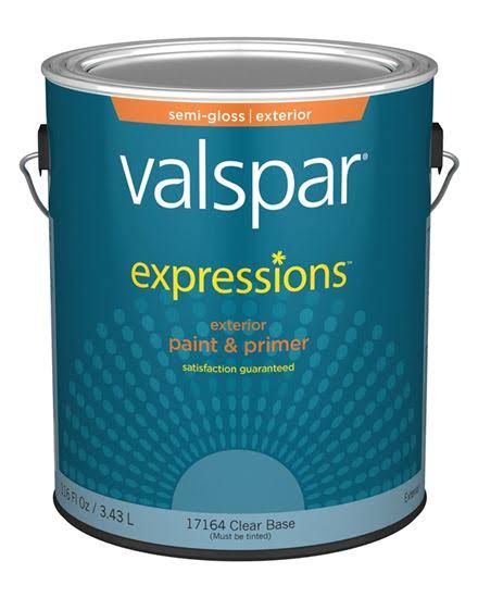 Valspar Expressions 17164 Paint - Clear, 1gal