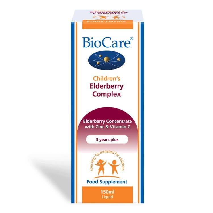 Biocare Children's Elderberry Complex Food Supplement - 150ml
