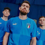Because the new jersey of the Italian national team is divided into quarters