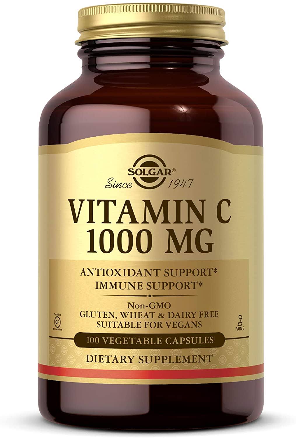 Solgar Vitamin C 1000 mg Vegetable Capsules