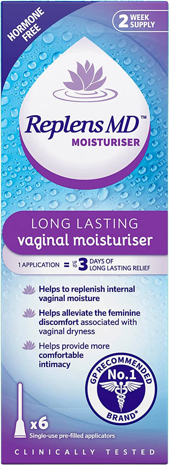 Replens MD Vaginal Moisturiser - 6 Applicators