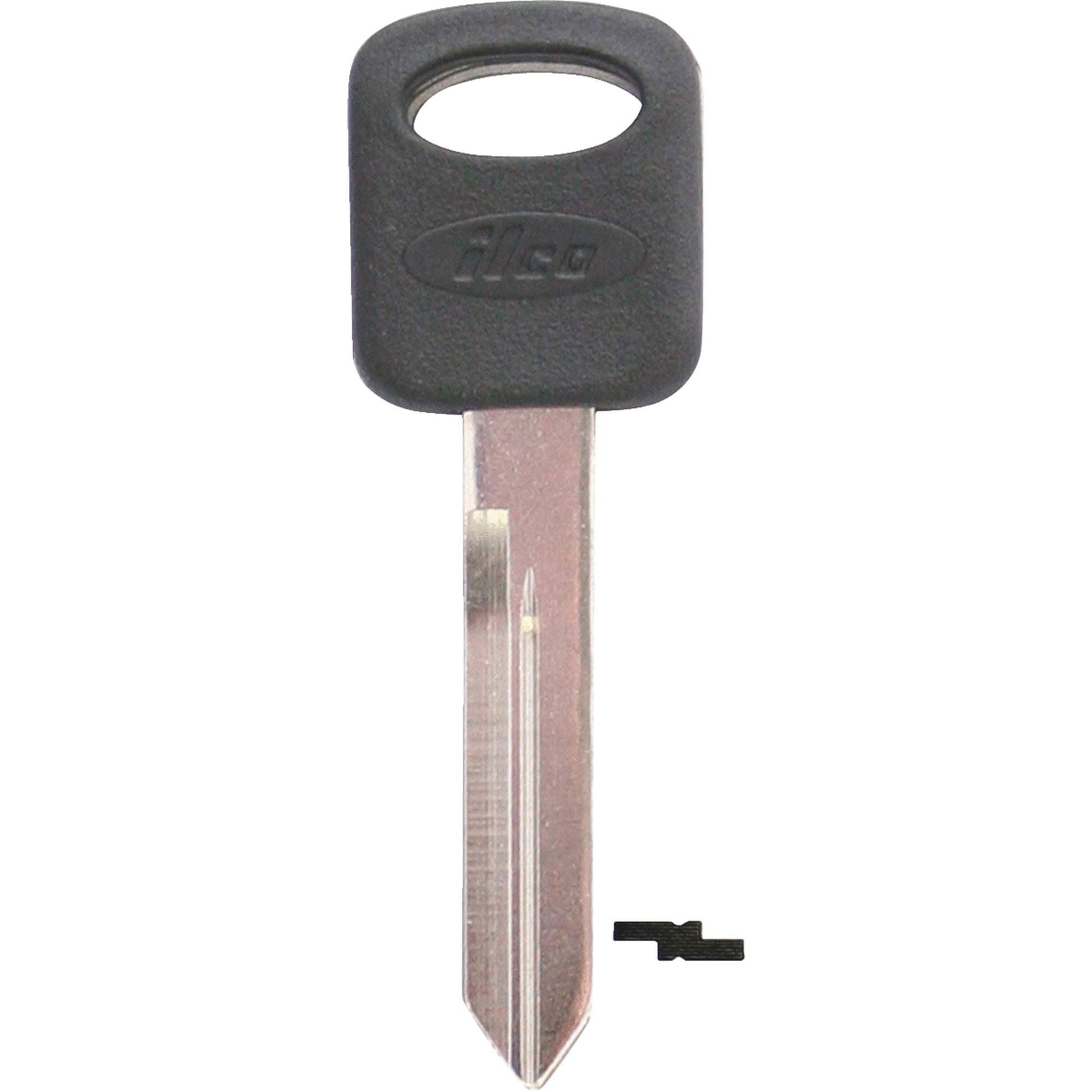 Kaba ILCO H75P Ford Plastic-cap Automotive Key - Nickel Plated, 5 Pack