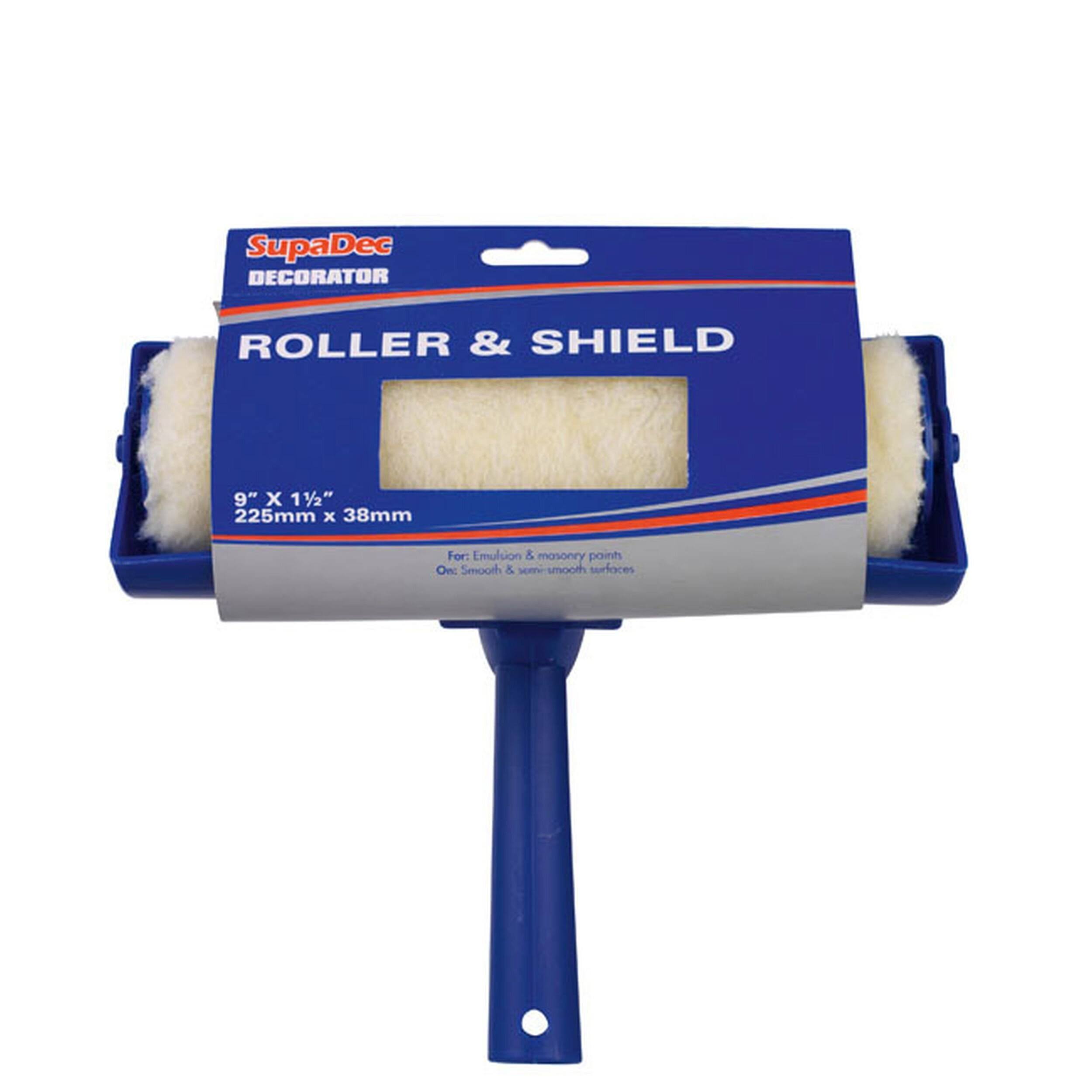 Supadec Decorator Roller & Shield 9" x 1.5" / 225mm x 38mm