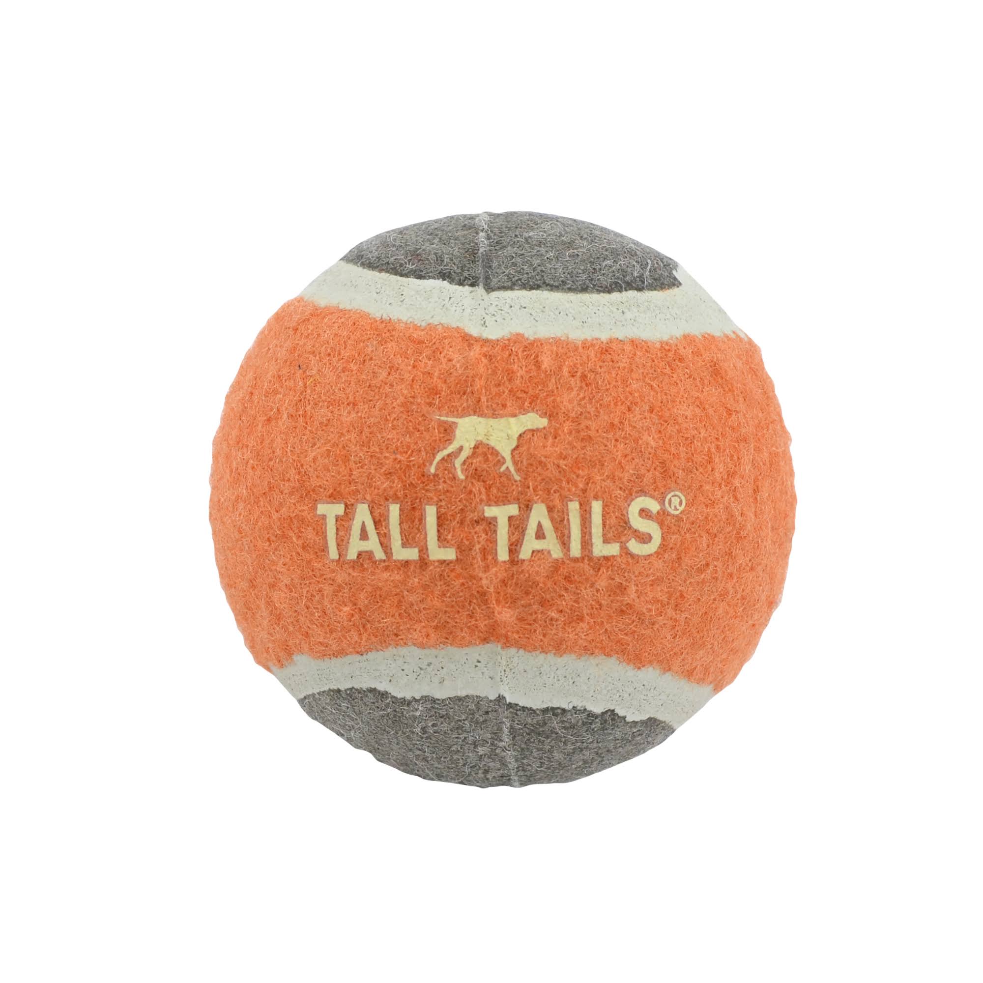 Tall Tails 88216263 Sport Ball Dog Toy Orange - Small - 2 in.