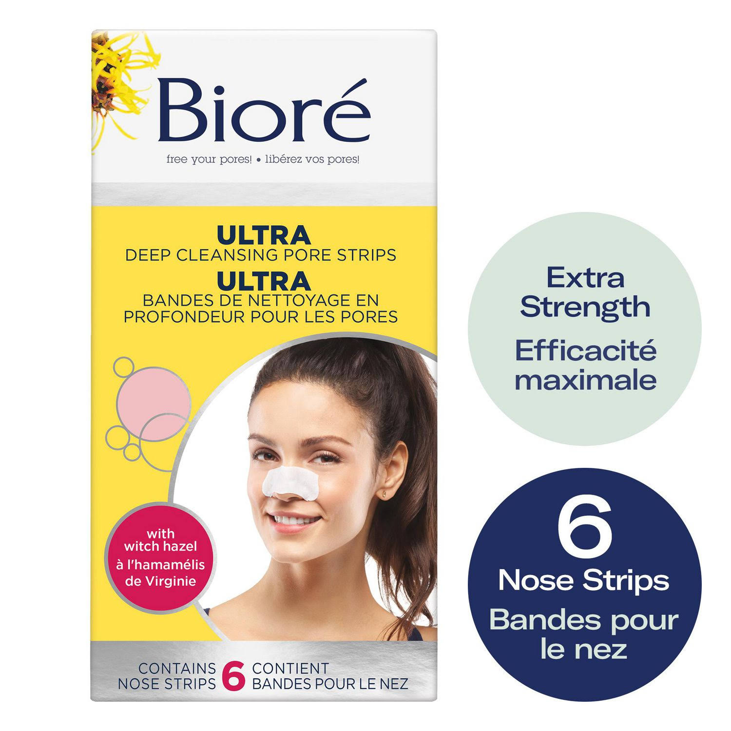 Bioré Ultra Deep Cleansing Pore Strips - 6ct