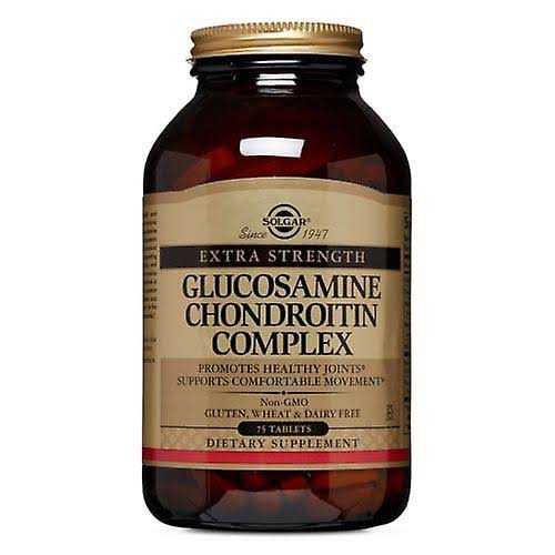 Solgar Extra Strength Glucosamine Chondroitin Complex - 75 Tablets