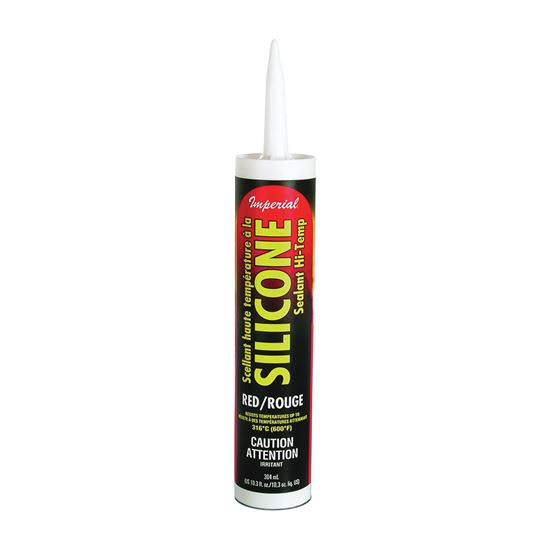 Imperial Silicone Sealant - 10.3oz, Red