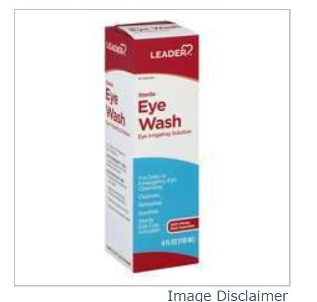 Leader Eye Wash, Sterile - 4 fl oz