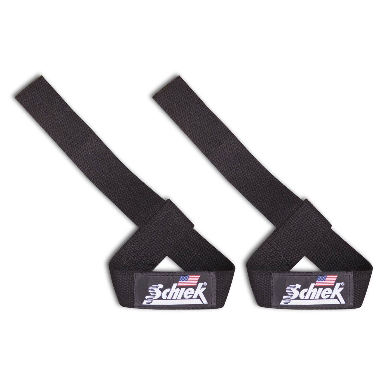 Schiek Sports Inc. Basic Lifting Straps - Black