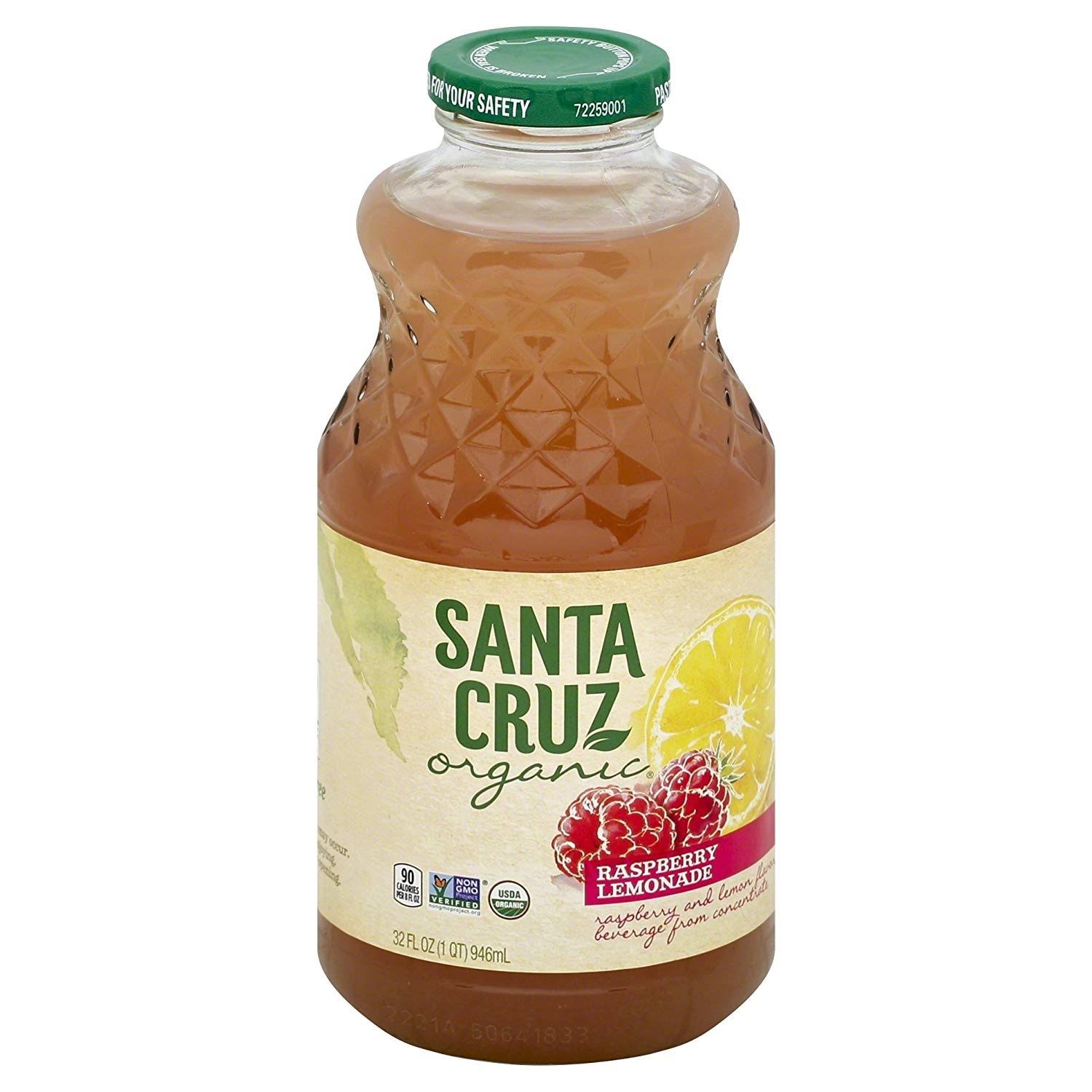 Santa Cruz Organic Raspberry Lemonade - 32oz