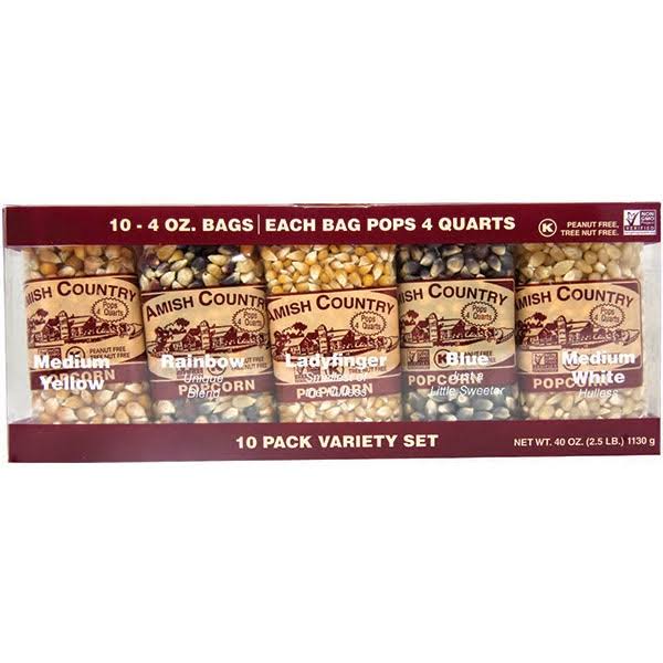 Amish Country Popcorn Popcorn Variety Pack 6ct/10pk, 496835, Price/Case