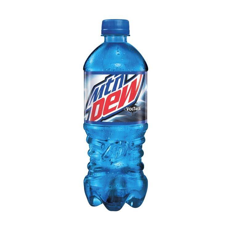 Mountain Dew Voltage Soda Pop 591ml/20 oz Bottle