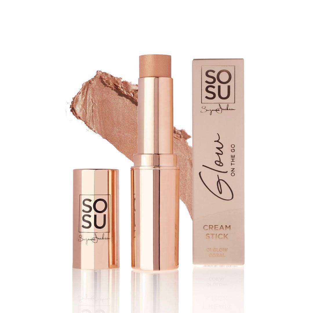 SOSU by Suzanne Jackson Glow on The Go Cream Stick - Coral 85g