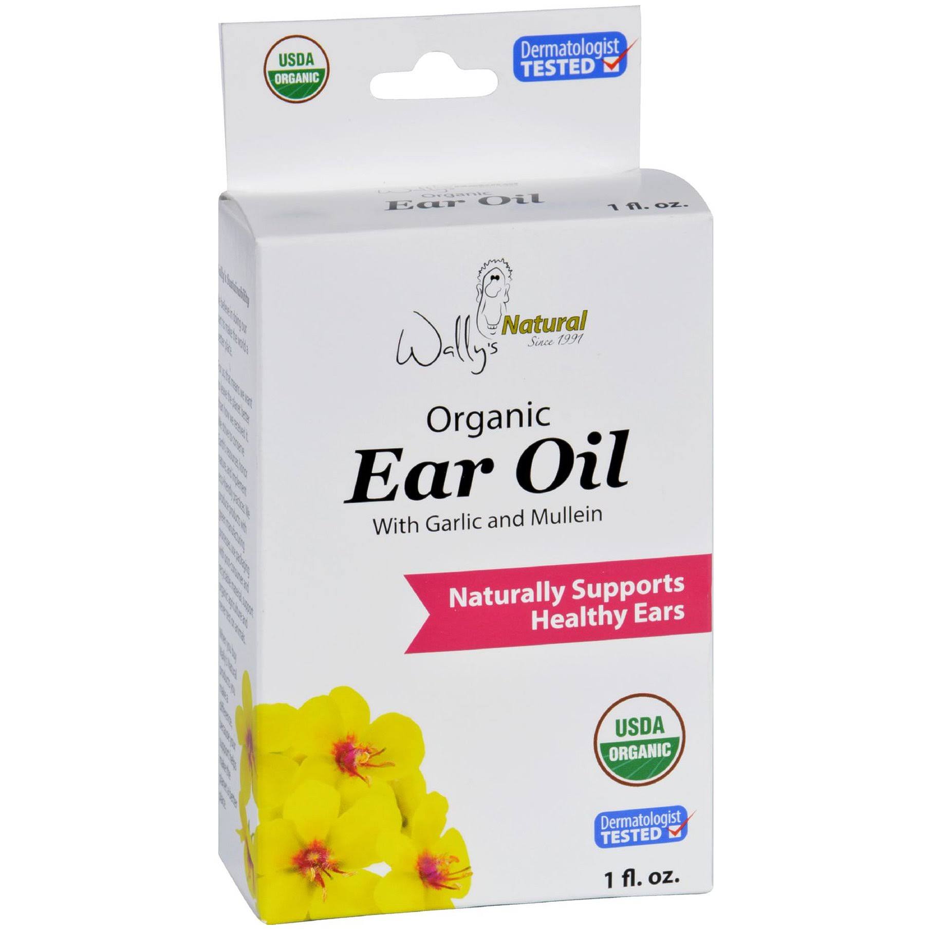 Wally's Natural Products Organic Ear Oil - 1 fl oz