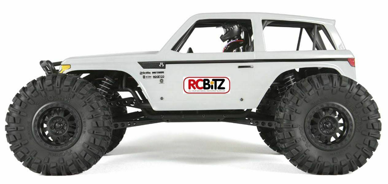 Axial Wraith Spawn 4WD Ready To Run Racer Jeep - Grey, 1:10 Scale