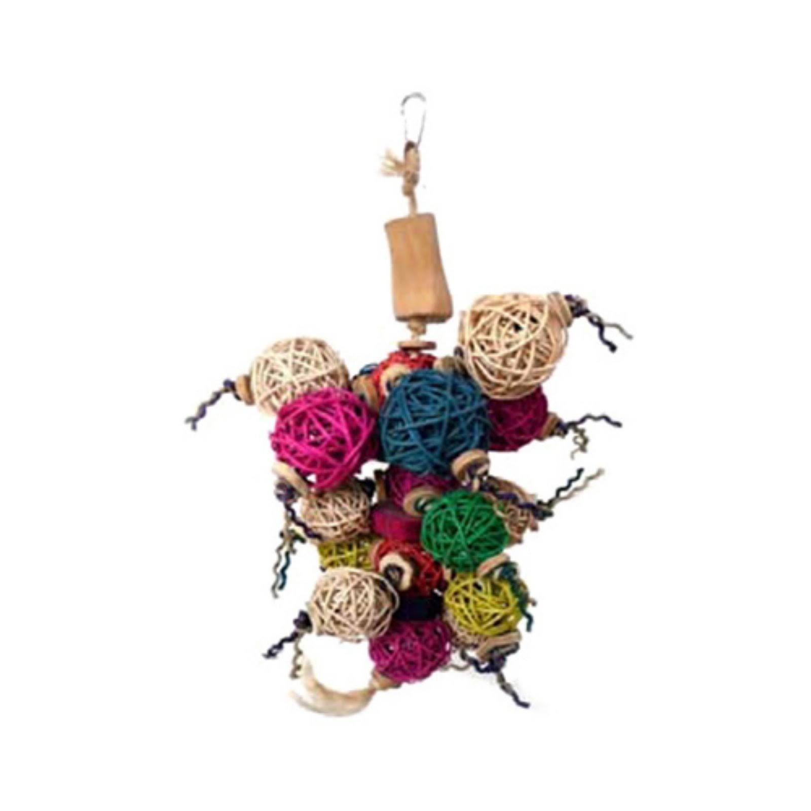 A and E Cage Co Ball Thing Bird Toy - 10" x 14"