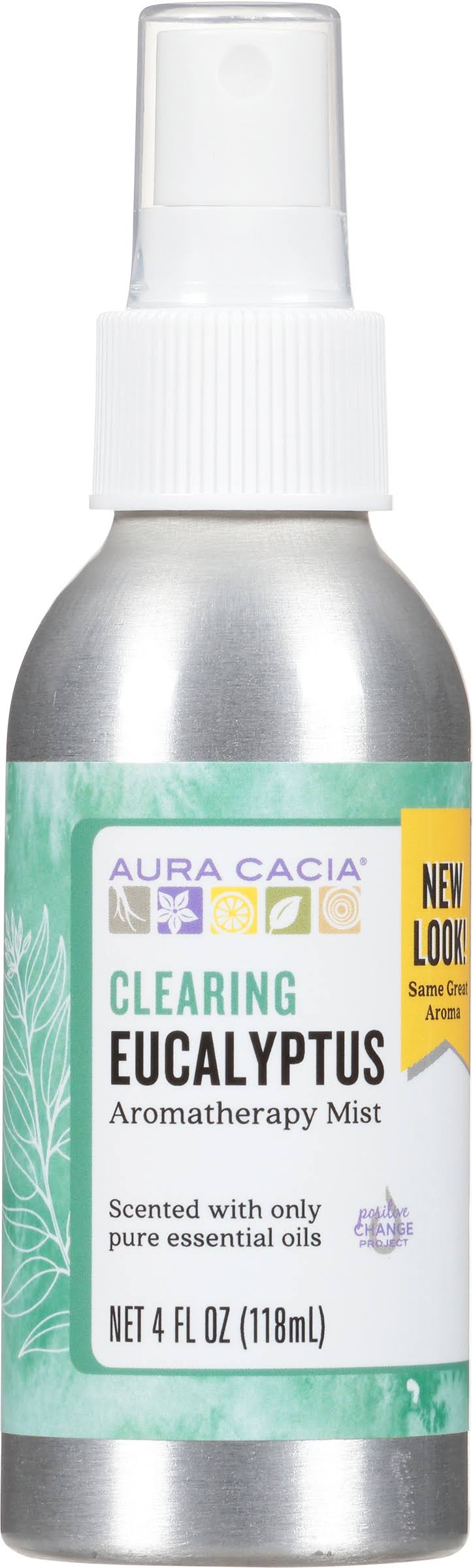 Aura Cacia Aromatherapy Room & Body Mist - Clearing Eucalyptus, 4 oz