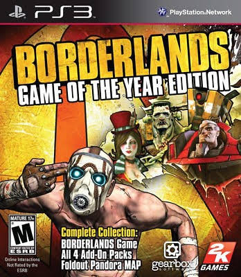 Borderlands: Game Of The Year Edition - Playstation 3